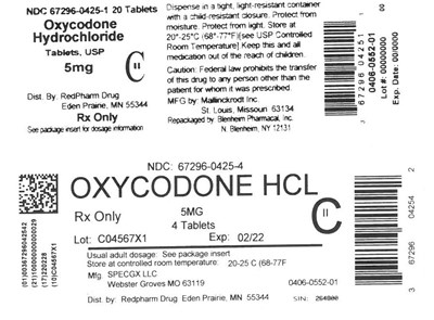 Label (Oxy 67296 0425)